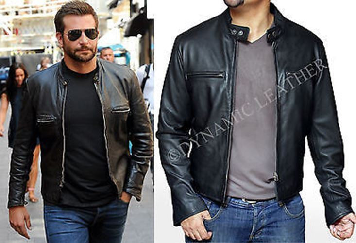 Fashionable leather outlet jackets