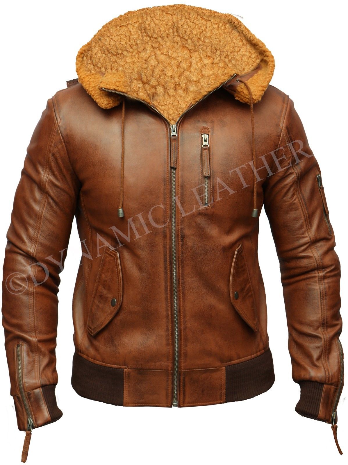 Fashion biker bomber jacket