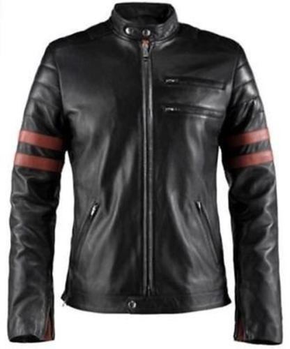 Kampf Club Retro Hybrid Mayhem Brad Pitt schwarz Bikerjacke